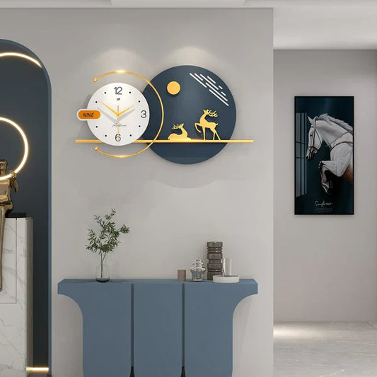 Modern Design Metal Wall Clock