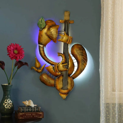 Veena Ganesha | Reyaaz time of Ganesha | Craft House INC + alt text 