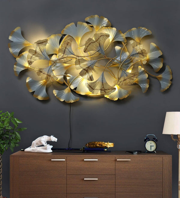 Water Lilly Metal Wall Hanging
